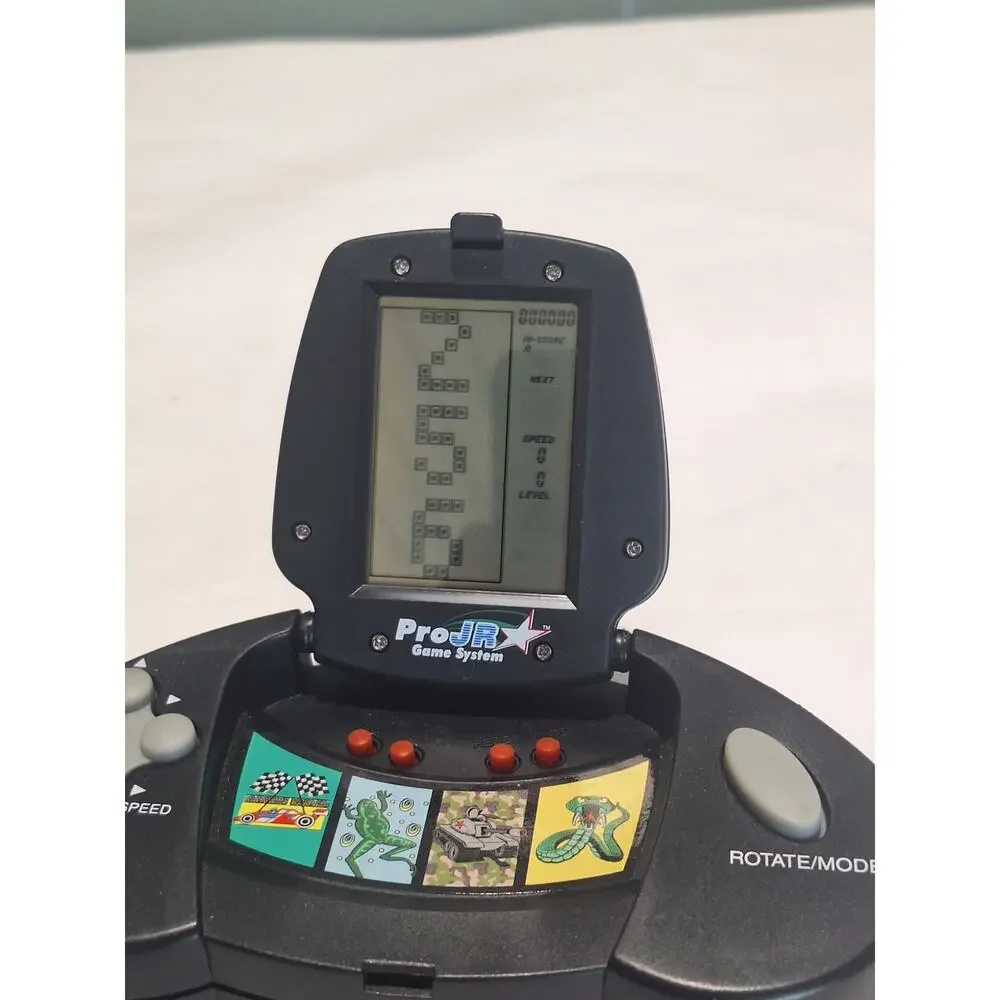 Vintage Pro JR Game System GI-805 LCD Handheld Electronic Game Tested